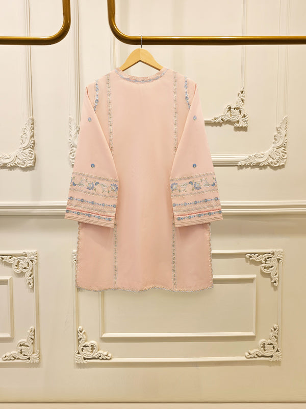 2 Piece - Embroidered Cambric Suit S115678