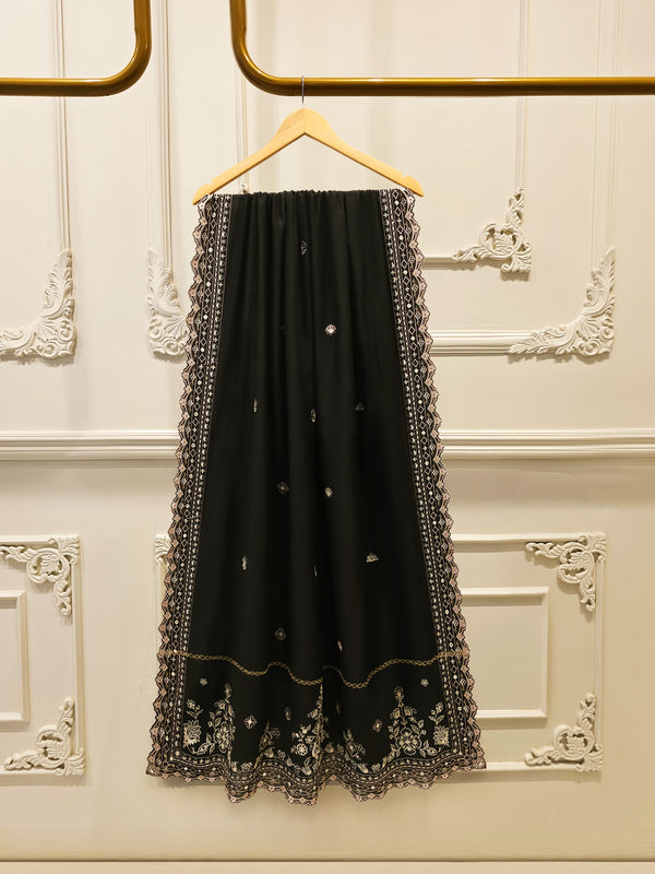 3 Piece - Embroidered Kora Cotton Suit S115689