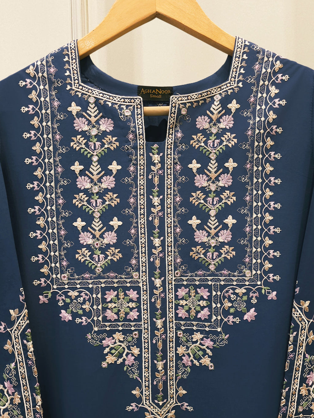 2 Piece - Embroidered Cambric Suit S115688