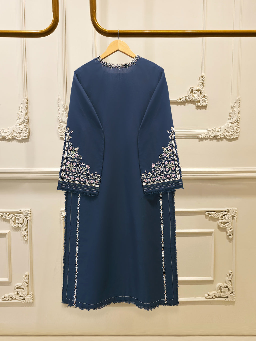 2 Piece - Embroidered Cambric Suit S115688