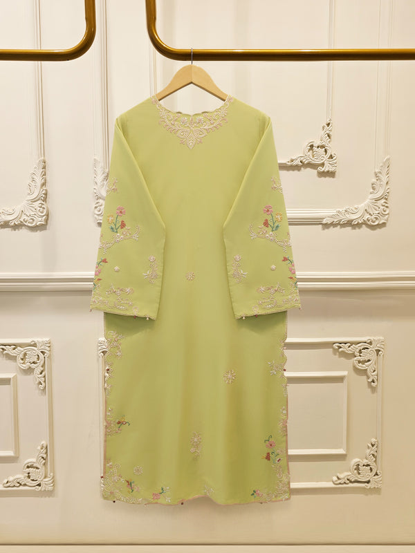 2 Piece - Embroidered Cambric Suit S115696