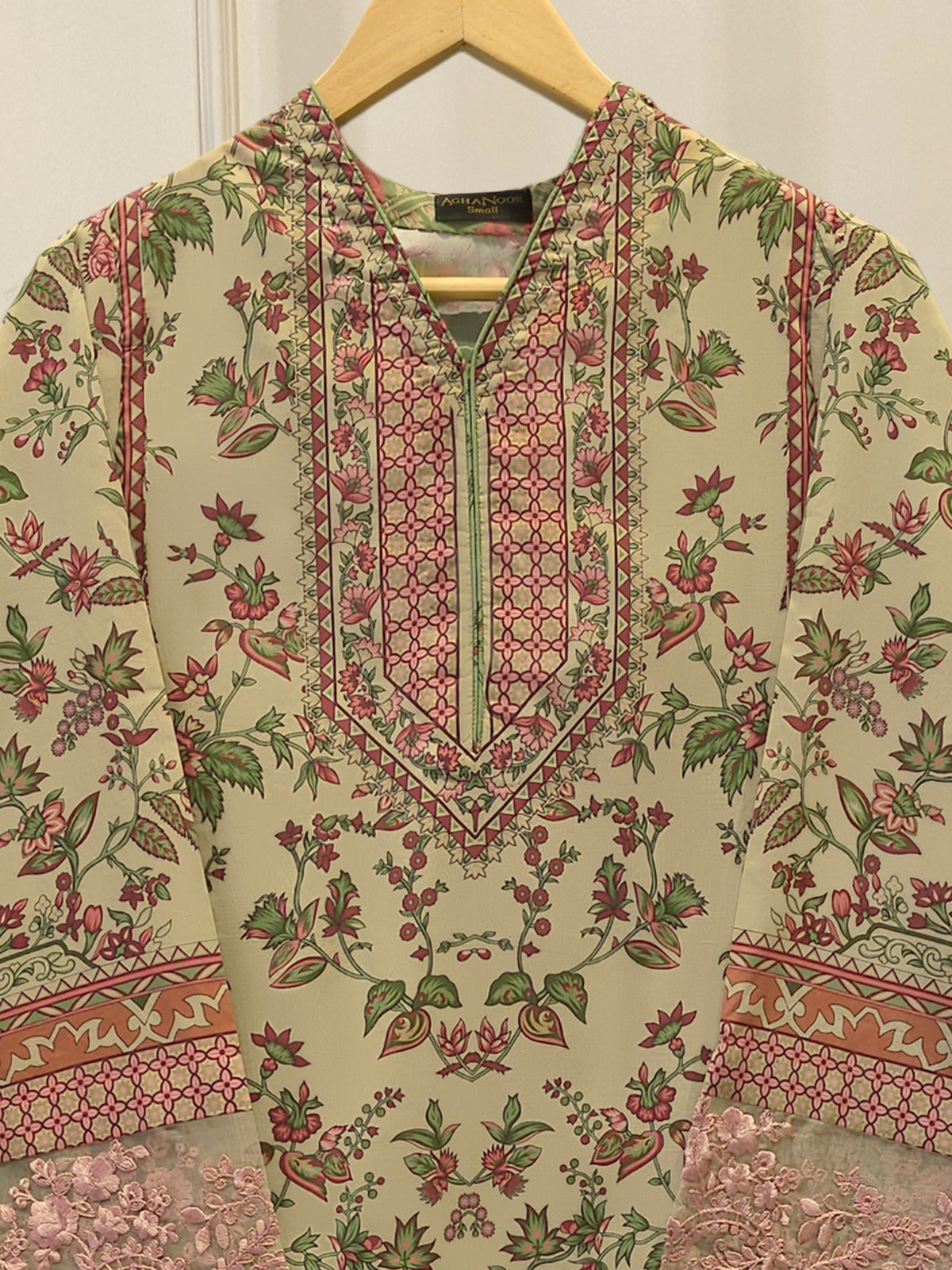 Digital Printed Lawn Shirt S115104