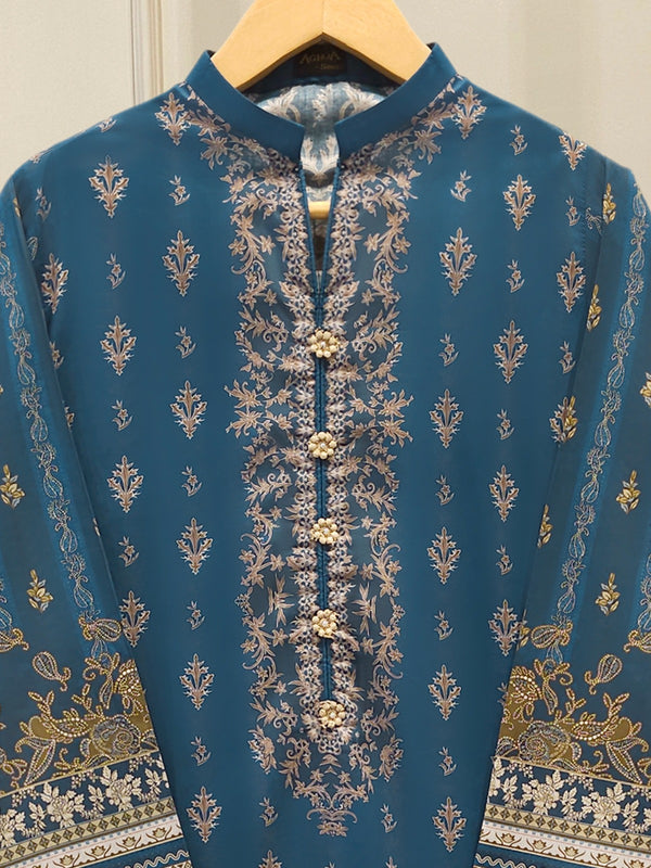 Digital Printed Lawn Shirt S115162