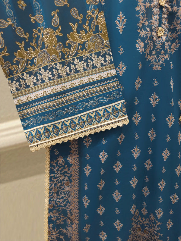 Digital Printed Lawn Shirt S115162