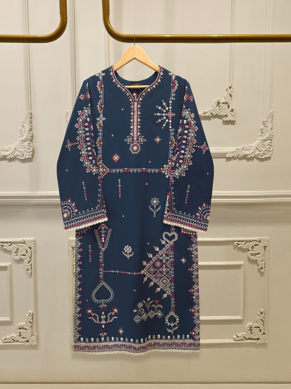 2 Piece - Embroidered Cambric Suit S115250