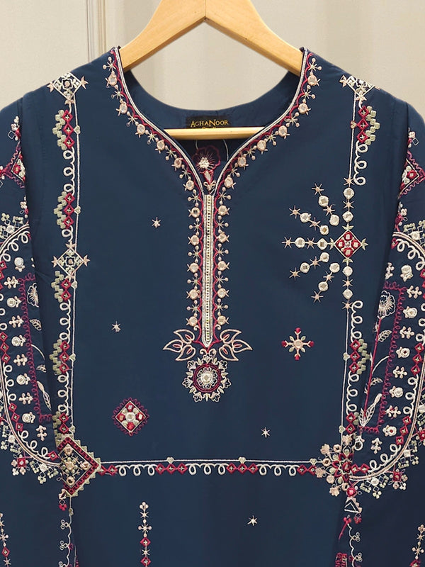 2 Piece - Embroidered Cambric Suit S115250