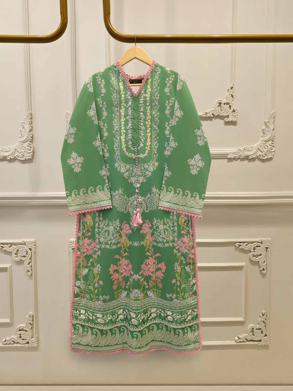 Digital Printed Lawn Shirt S115258