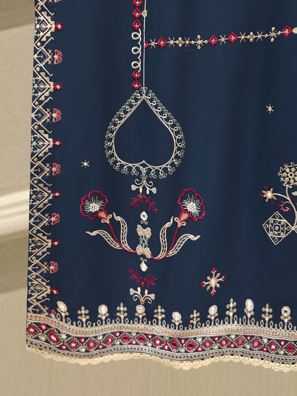 2 Piece - Embroidered Cambric Suit S115250
