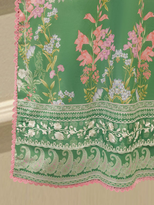 Digital Printed Lawn Shirt S115258