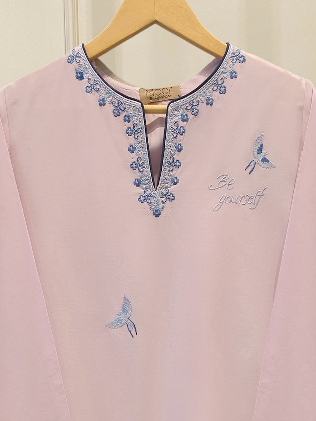 2 Piece - Embroidered Cambric Suit WS00330