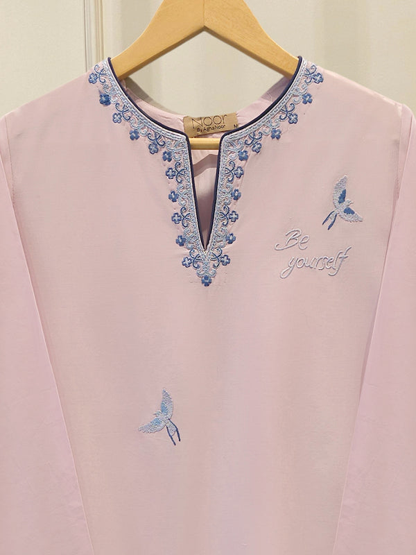2 Piece - Embroidered Cambric Suit WS00330
