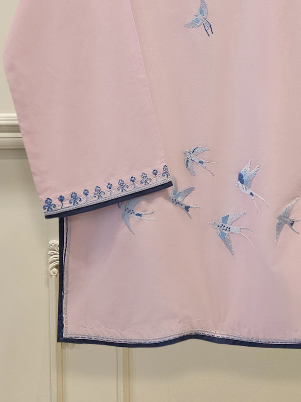 2 Piece - Embroidered Cambric Suit WS00330