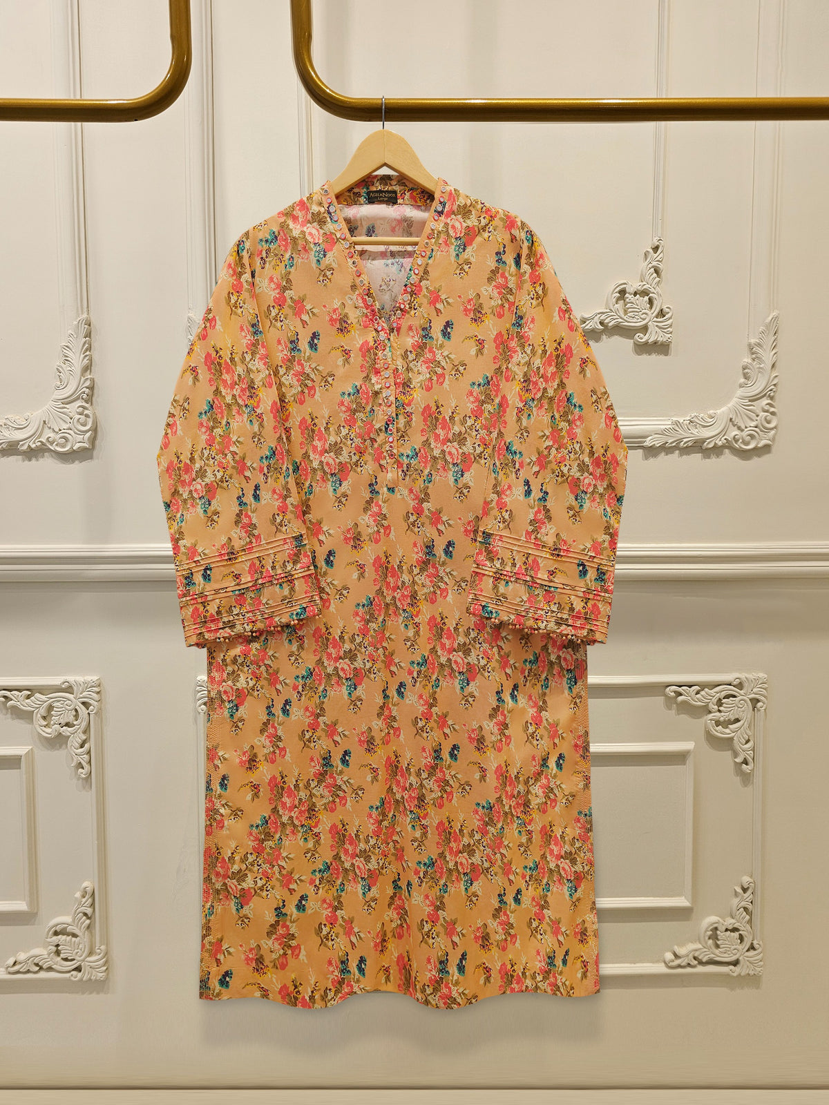 Digital Printed Lawn Shirt S114240