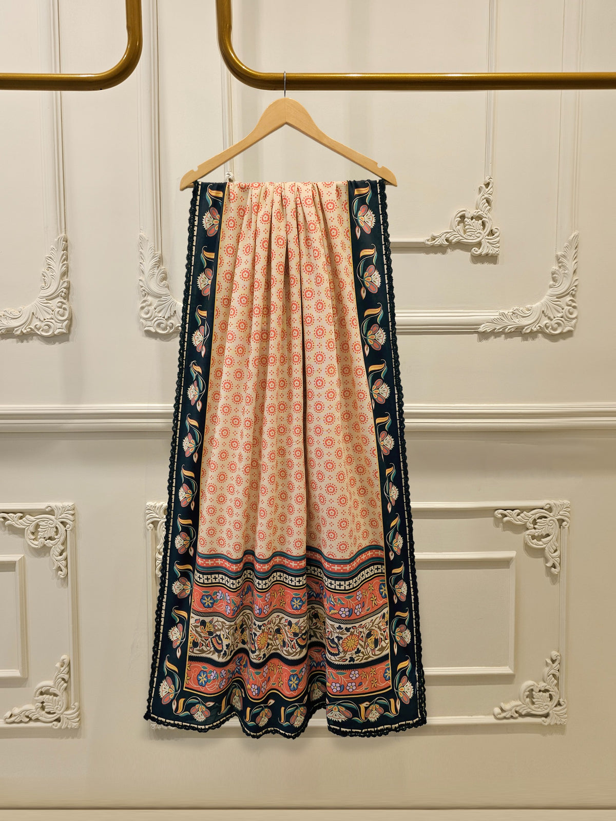 Pure Khaddar Dupatta D000219 Main image