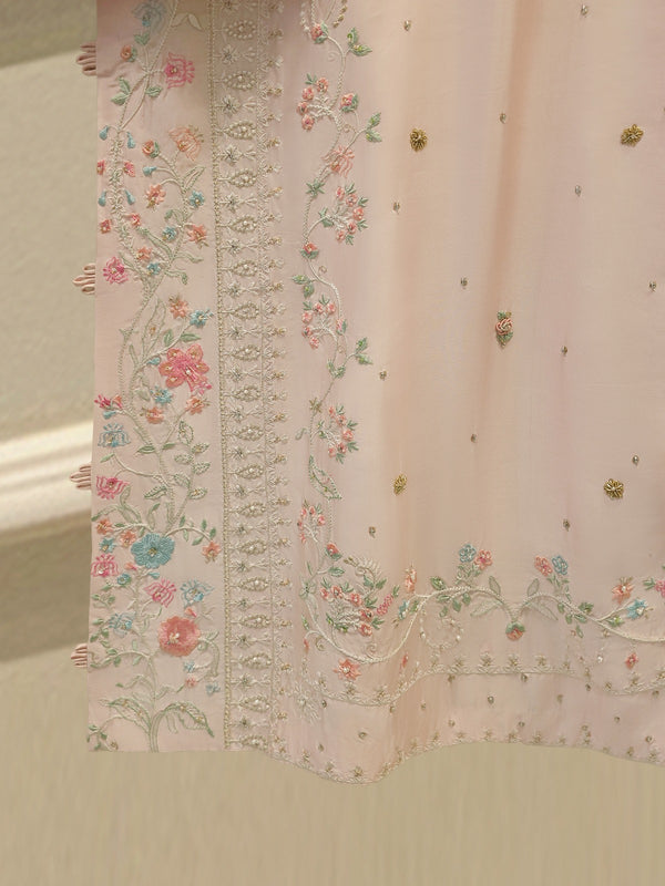 2 Piece- Pure Sheesha Silk Embroidered Suit S115316