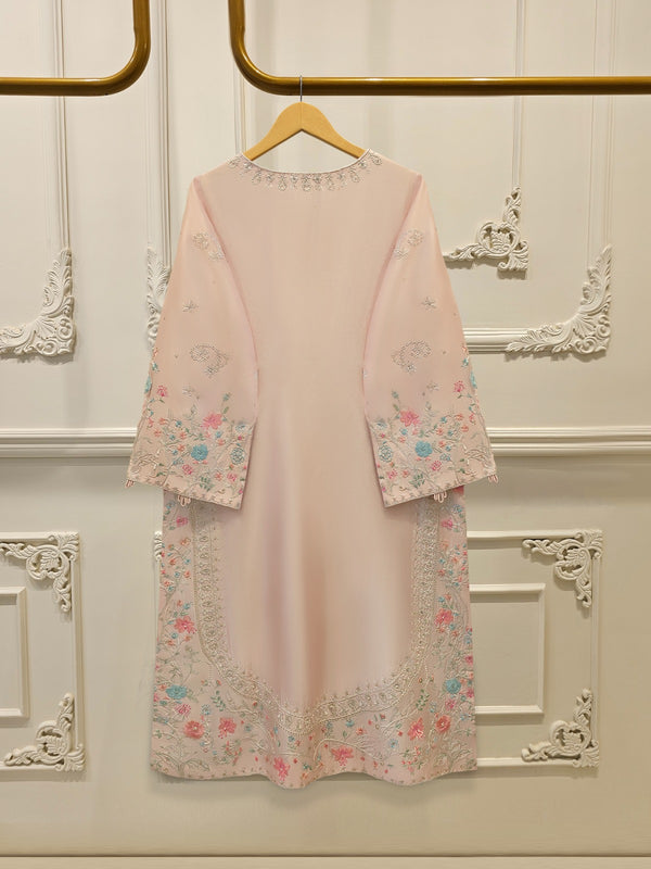 2 Piece- Pure Sheesha Silk Embroidered Suit S115316