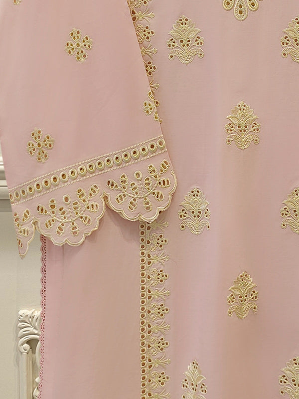 2 Piece - Embroidered Cambric Suit S115058