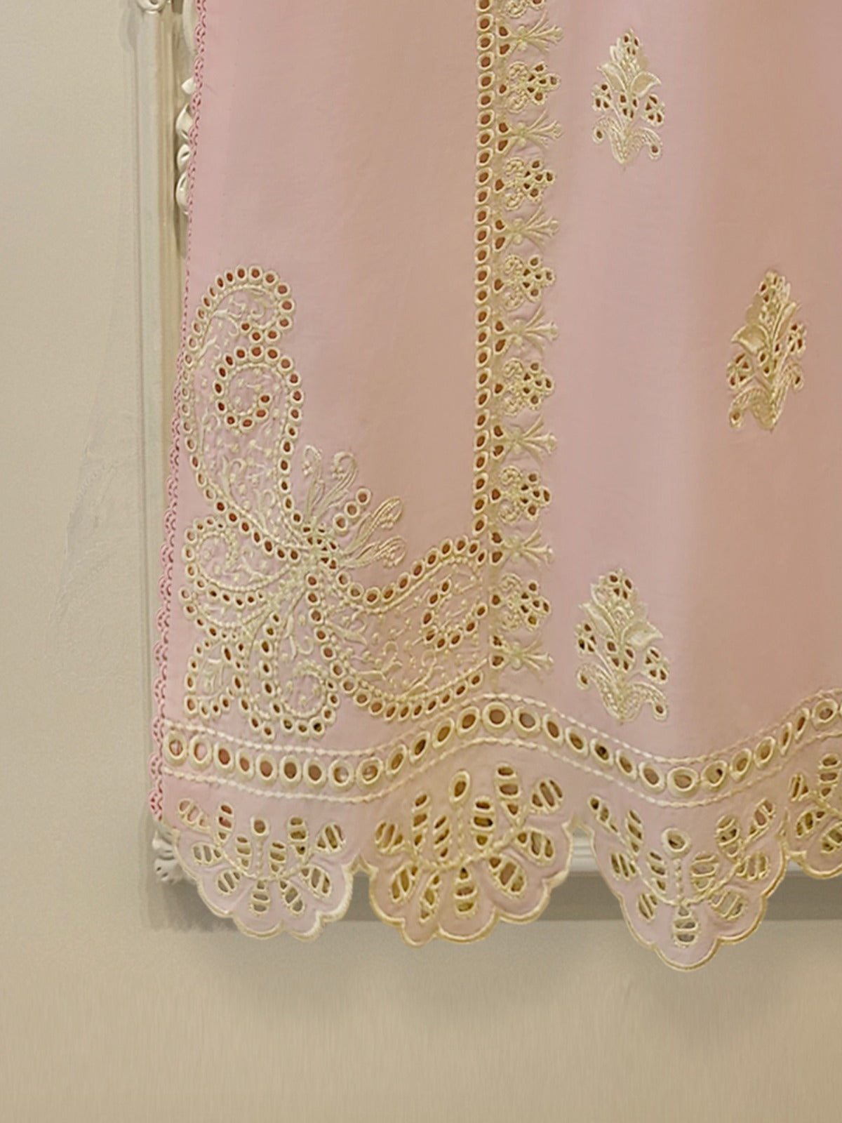 2 Piece - Embroidered Cambric Suit S115058