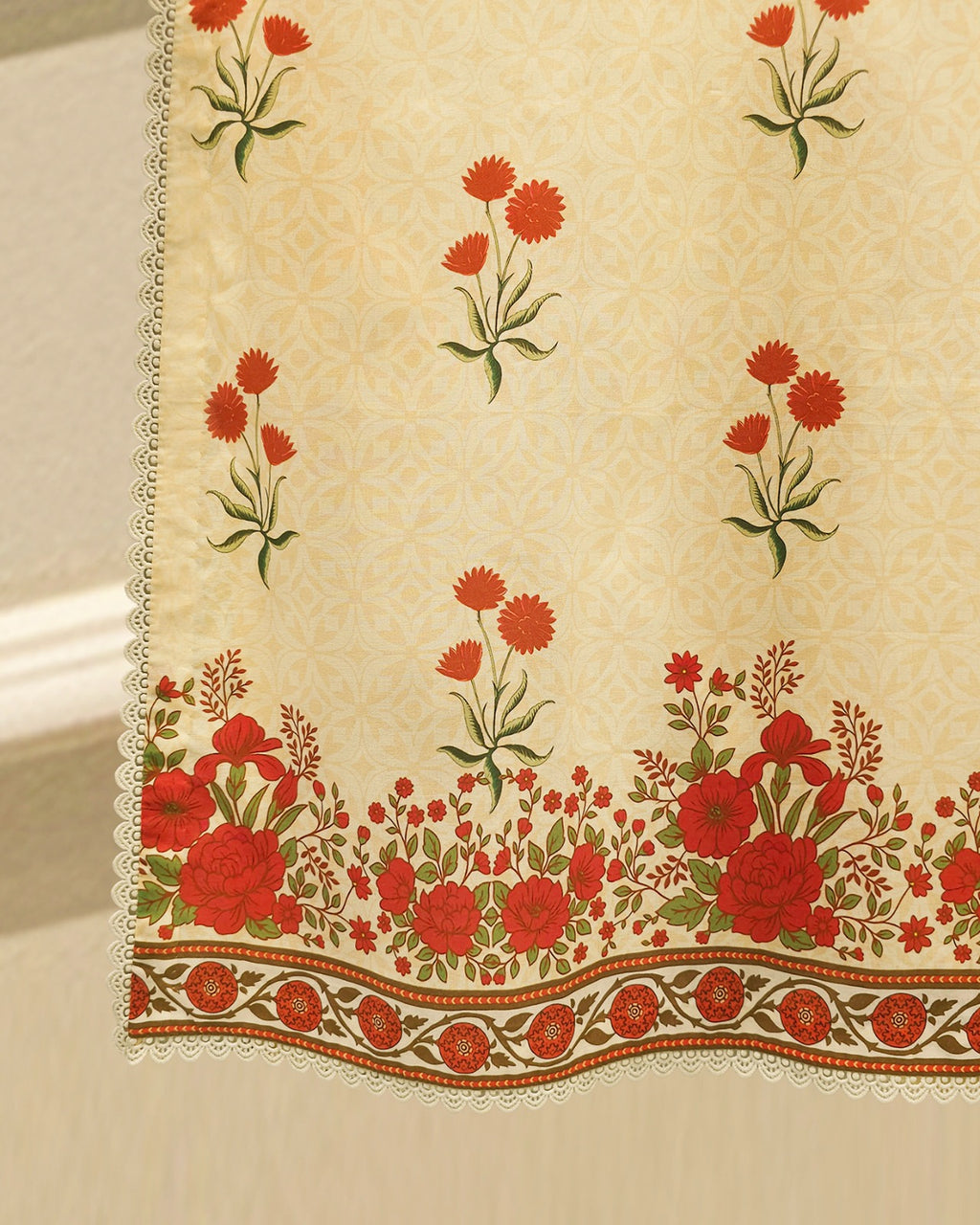 2 Piece - Digital printed Cambric Suit S115709