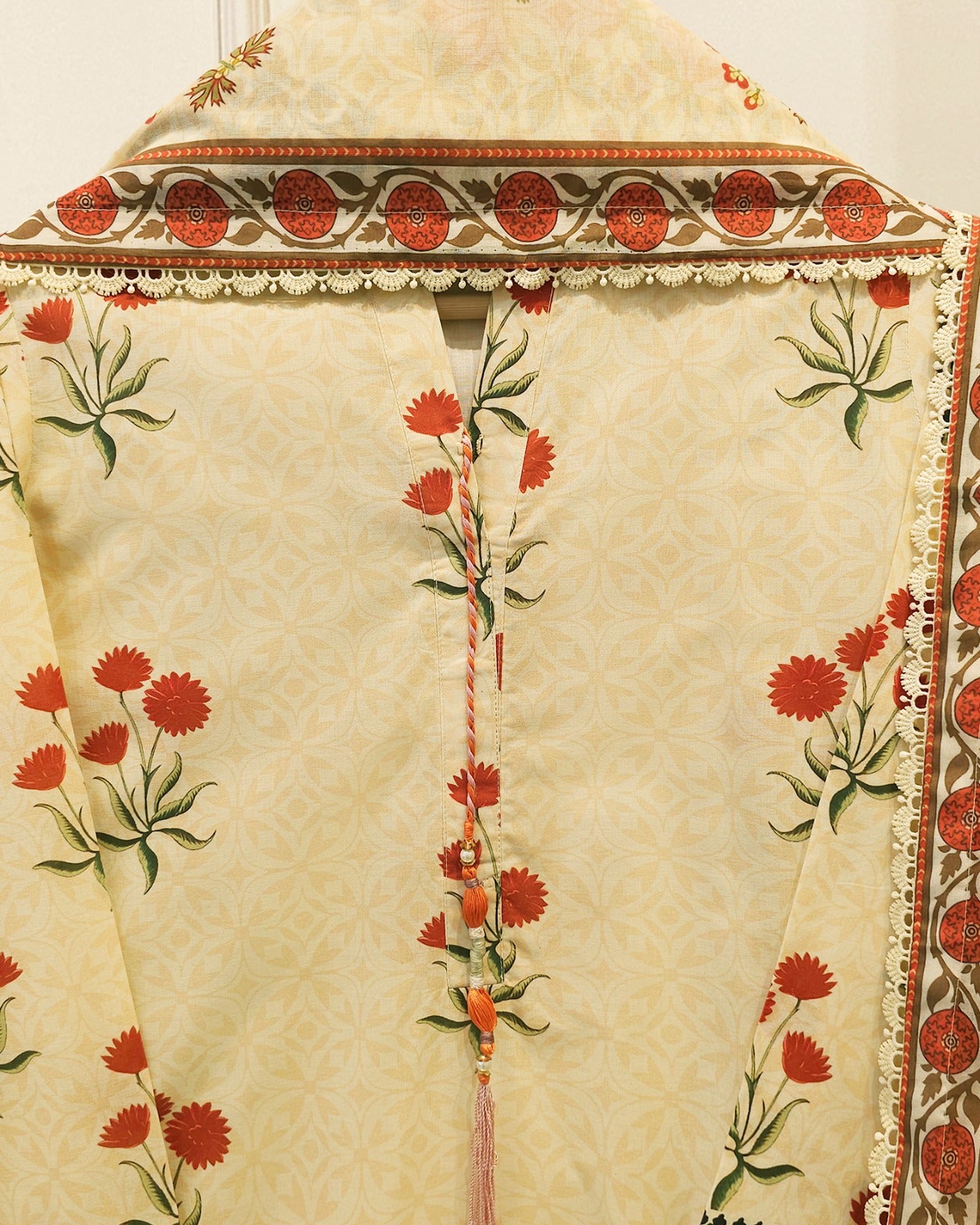 2 Piece - Digital printed Cambric Suit S115709 Secondary image