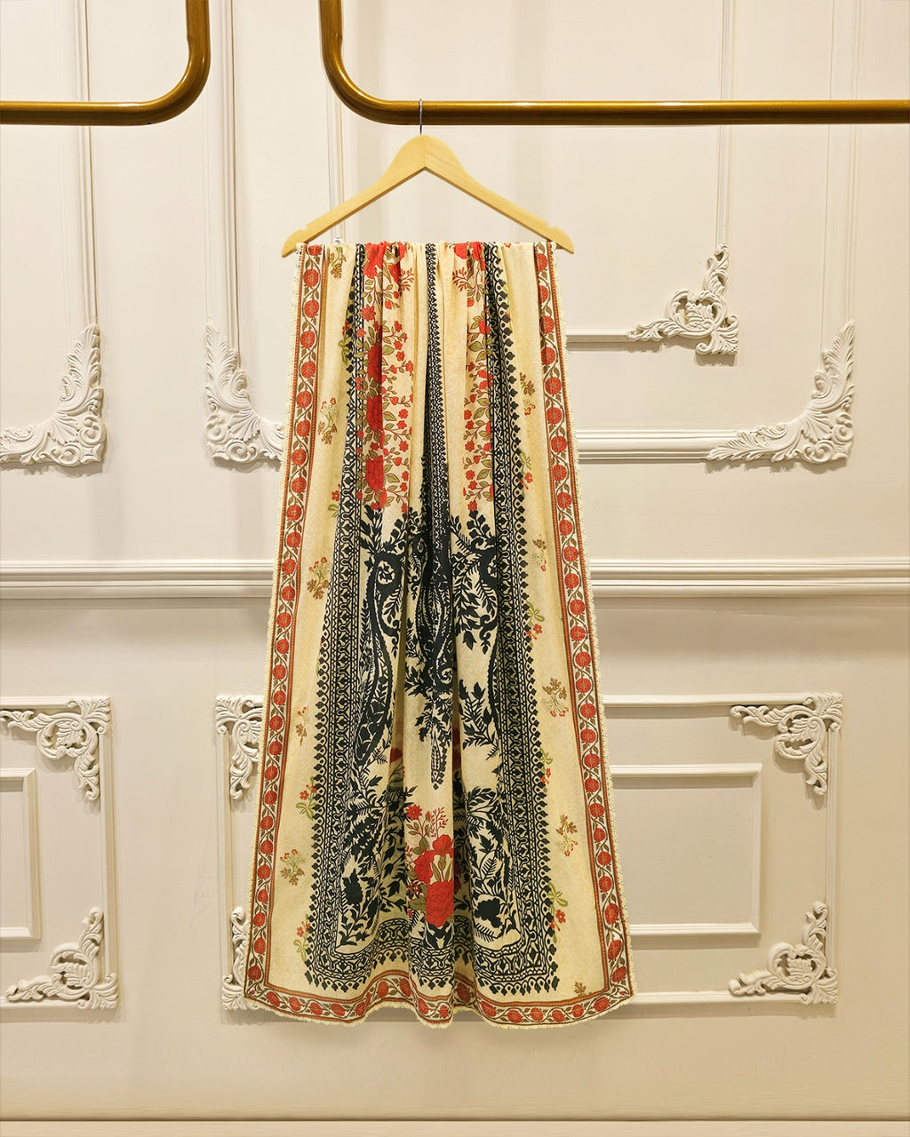 2 Piece - Digital printed Cambric Suit S115709