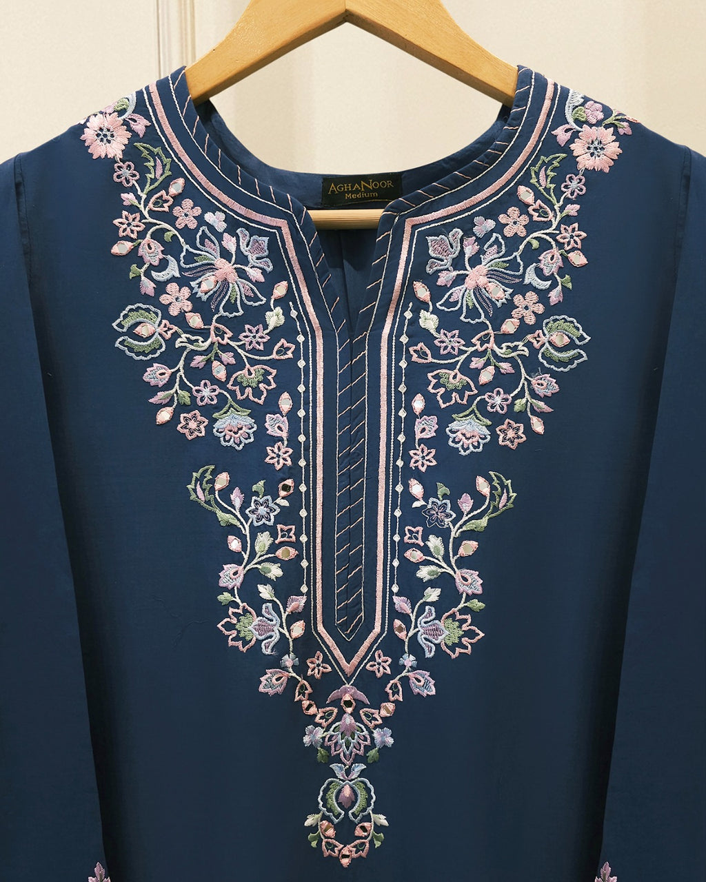 2 Piece - Embroidered Cambric Suit S115716