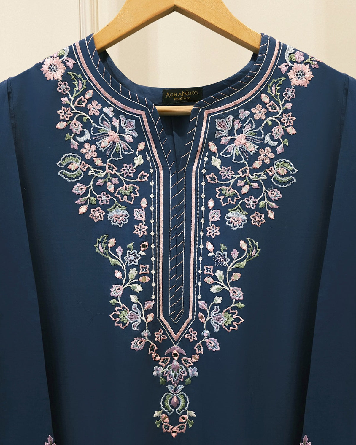 2 Piece - Embroidered Cambric Suit S115716