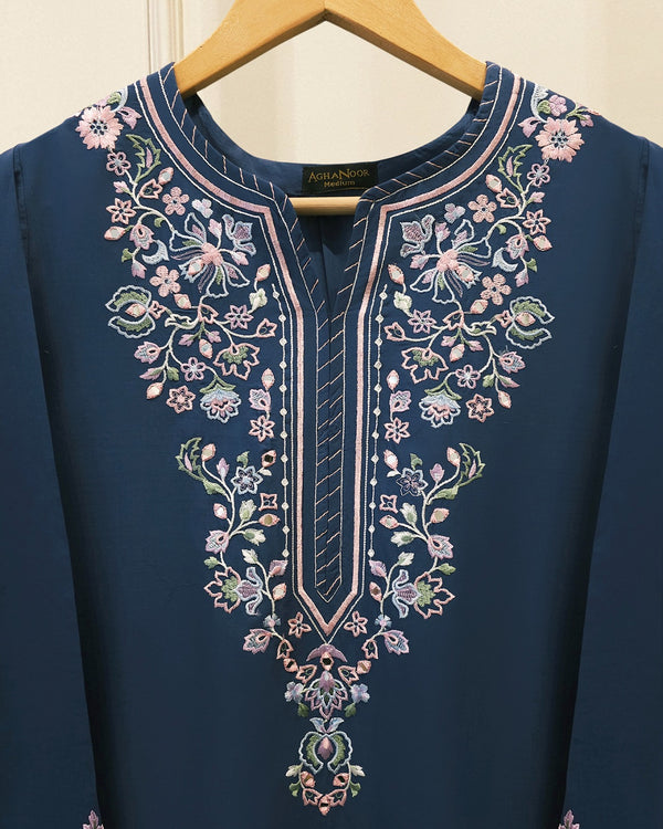 2 Piece - Embroidered Cambric Suit S115716