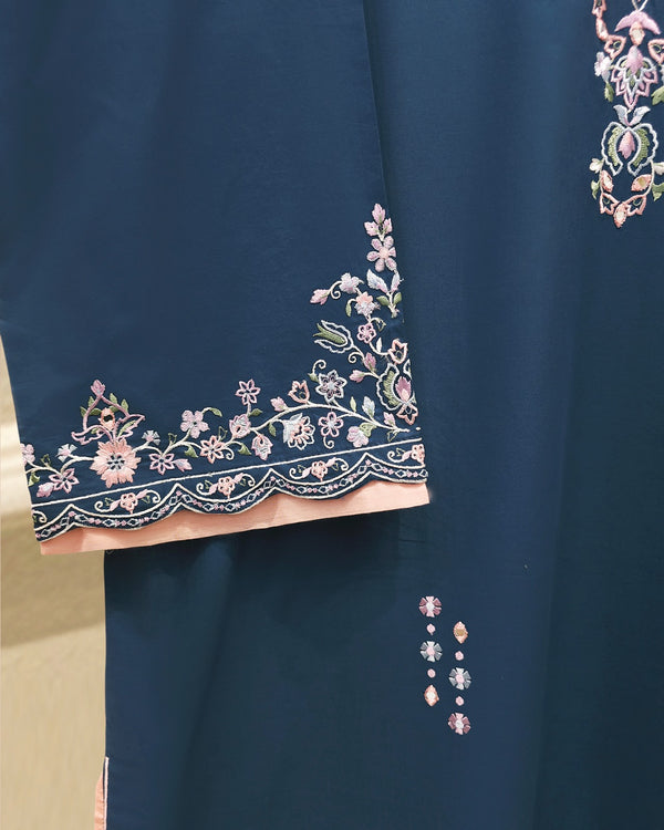 2 Piece - Embroidered Cambric Suit S115716