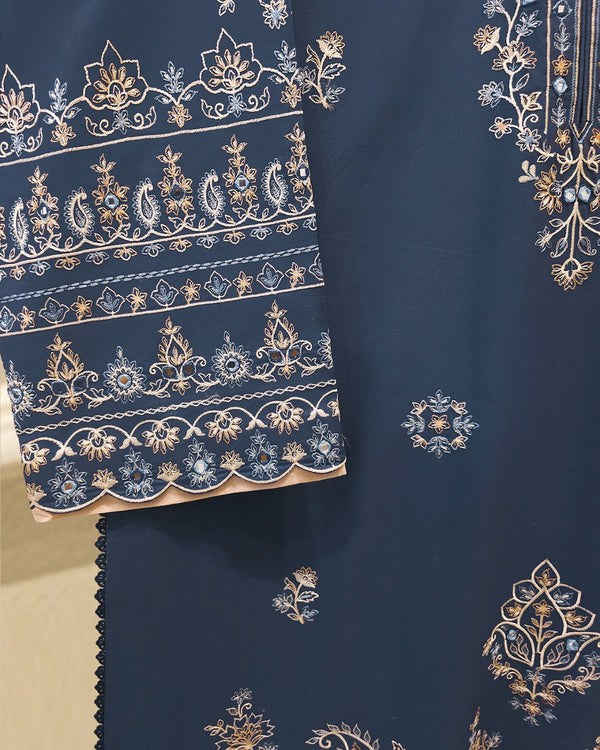 2 Piece - Embroidered Cambric Suit S115717