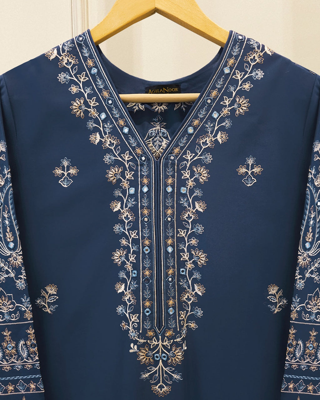2 Piece - Embroidered Cambric Suit S115717