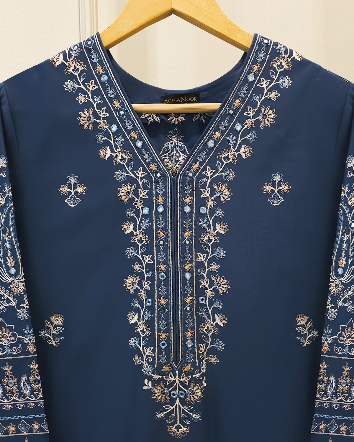 2 Piece - Embroidered Cambric Suit S115717