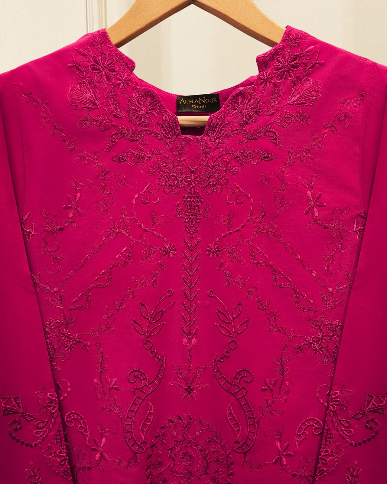 2 Piece - Embroidered Cambric Suit S115725 Secondary image