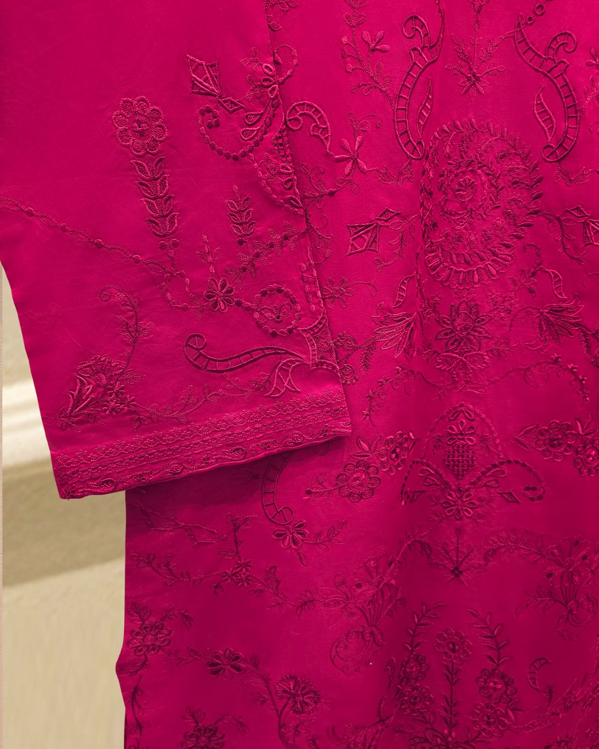 2 Piece - Embroidered Cambric Suit S115725