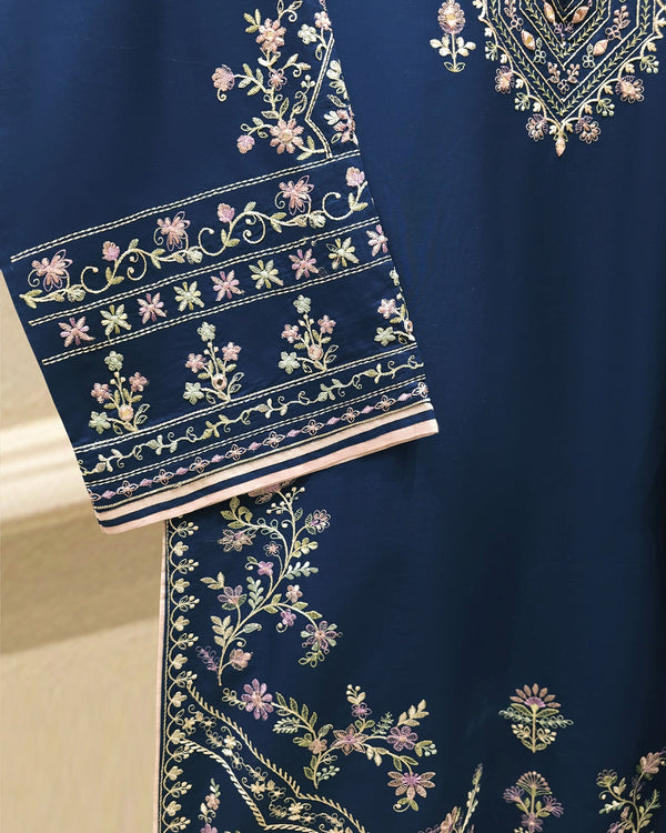2 Piece - Embroidered Cambric Suit S115648
