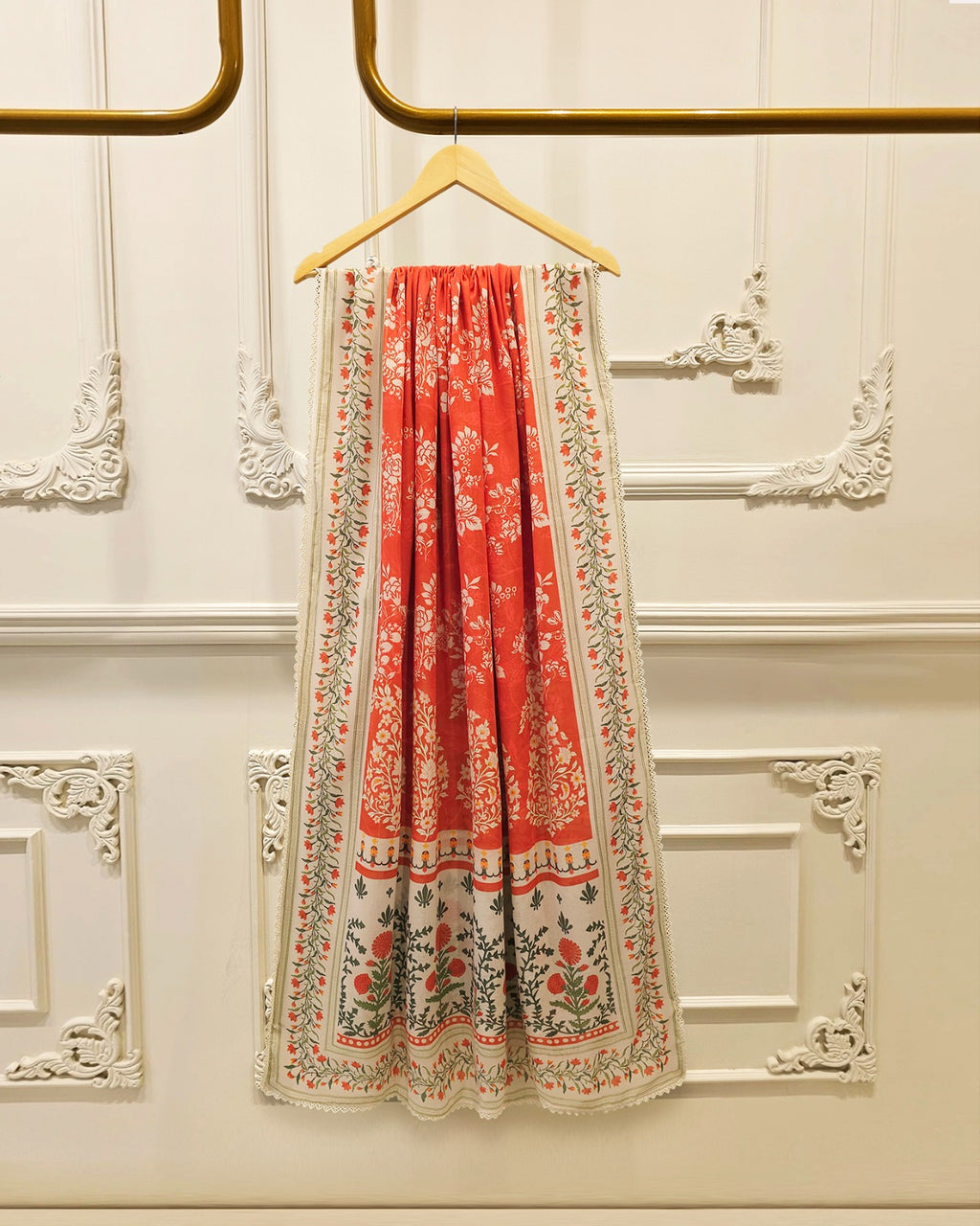2 Piece - Embroidered Cambric Suit S115698