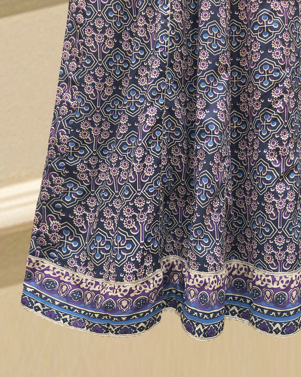 2 Piece - Digital printed Cambric Suit S115712