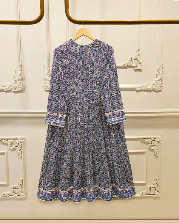 2 Piece - Digital printed Cambric Suit S115712