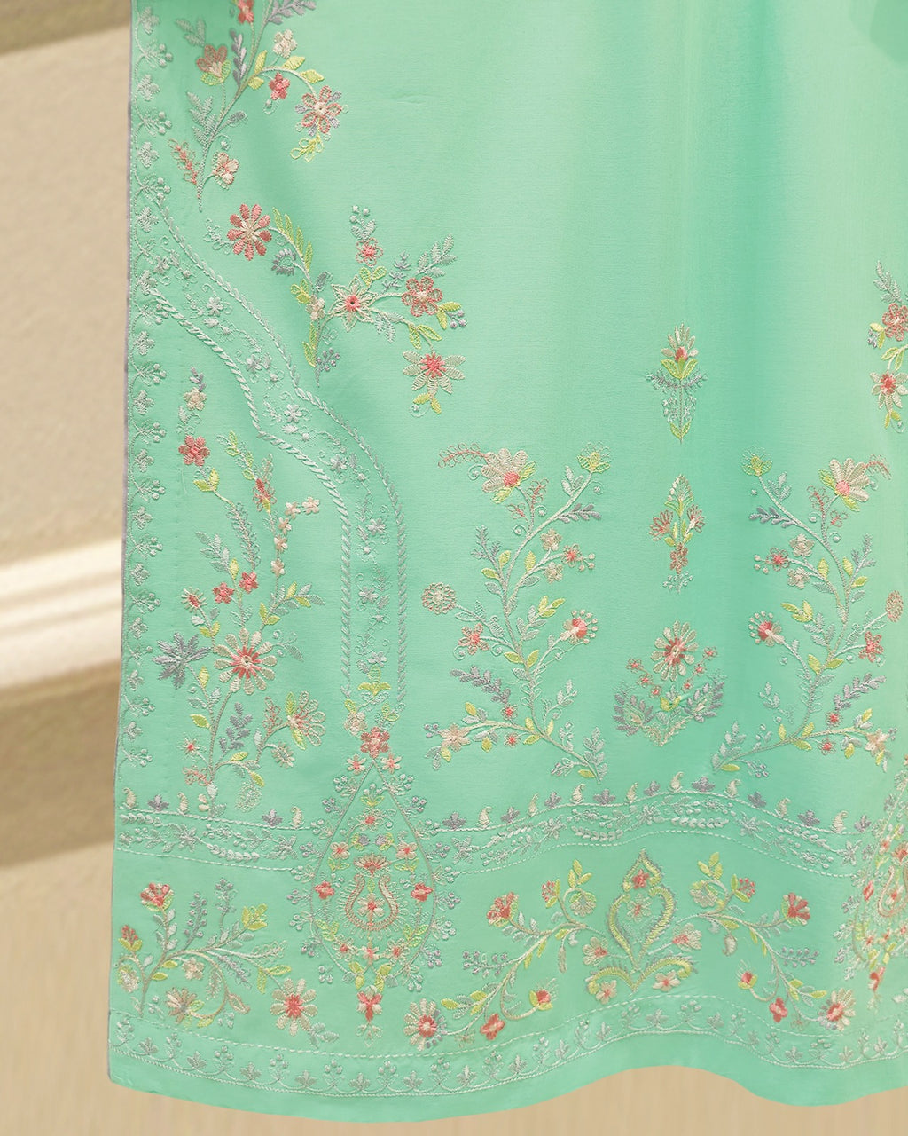 2 Piece - Embroidered Cambric Suit S115728