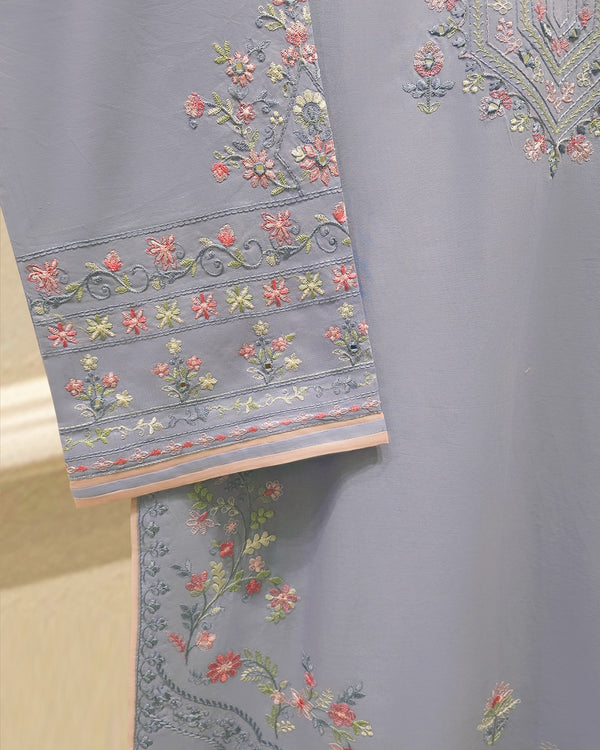 2 Piece - Embroidered Cambric Suit S115727
