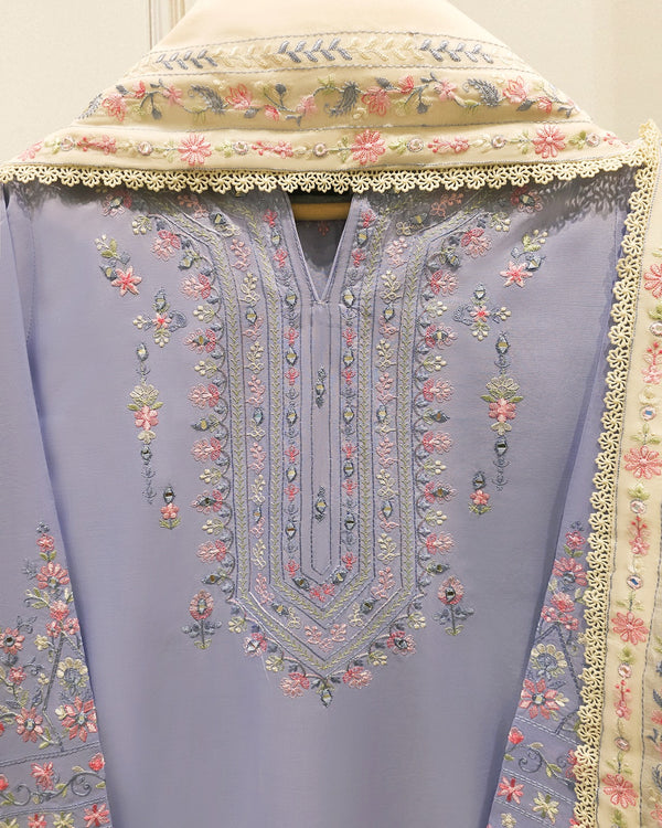 2 Piece - Embroidered Cambric Suit S115727