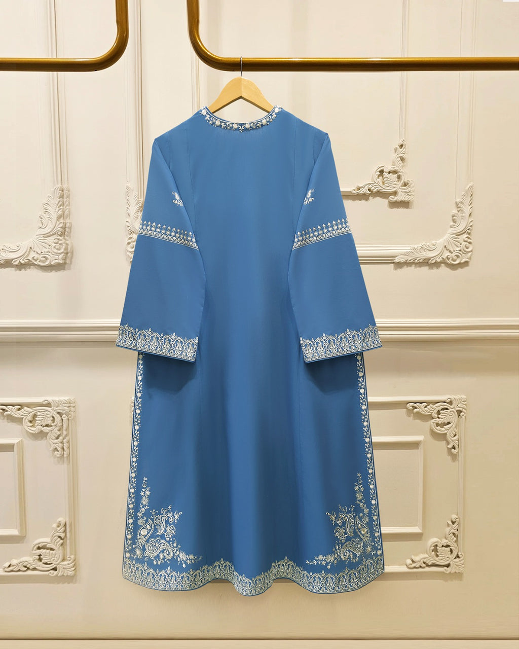 3 Piece - Embroidered Khaddar Suit S115740