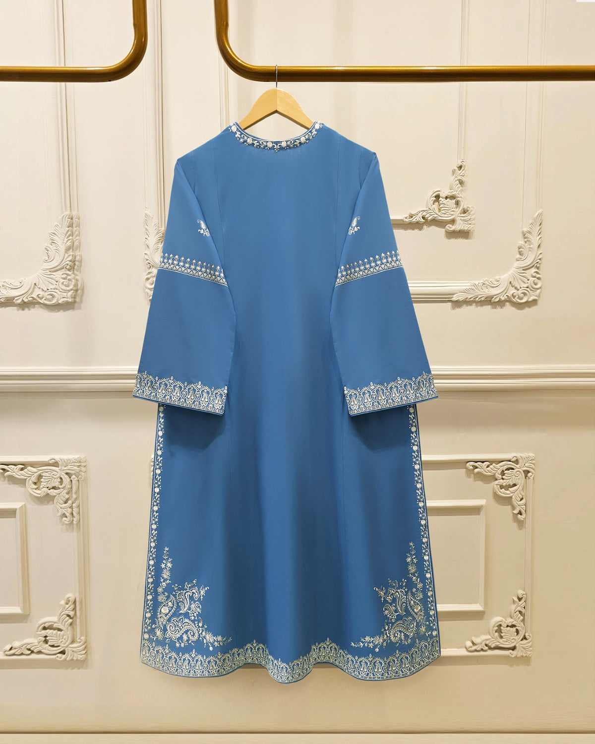 3 Piece - Embroidered Khaddar Suit S115740
