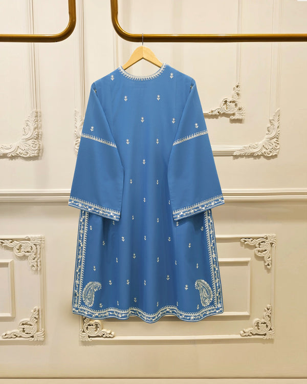 3 Piece - Embroidered Khaddar Suit S115736