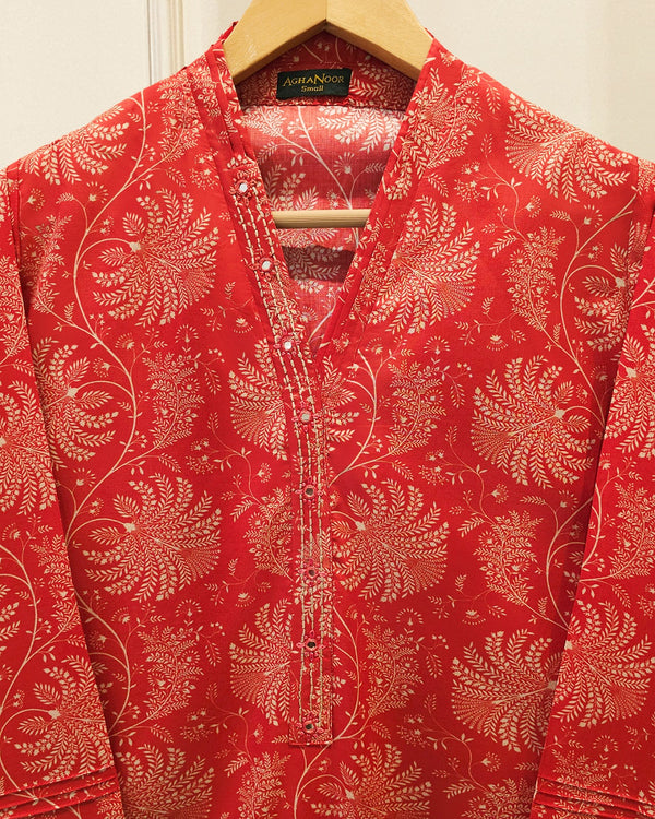 2 Piece - Digital printed Lawn Suit S115726