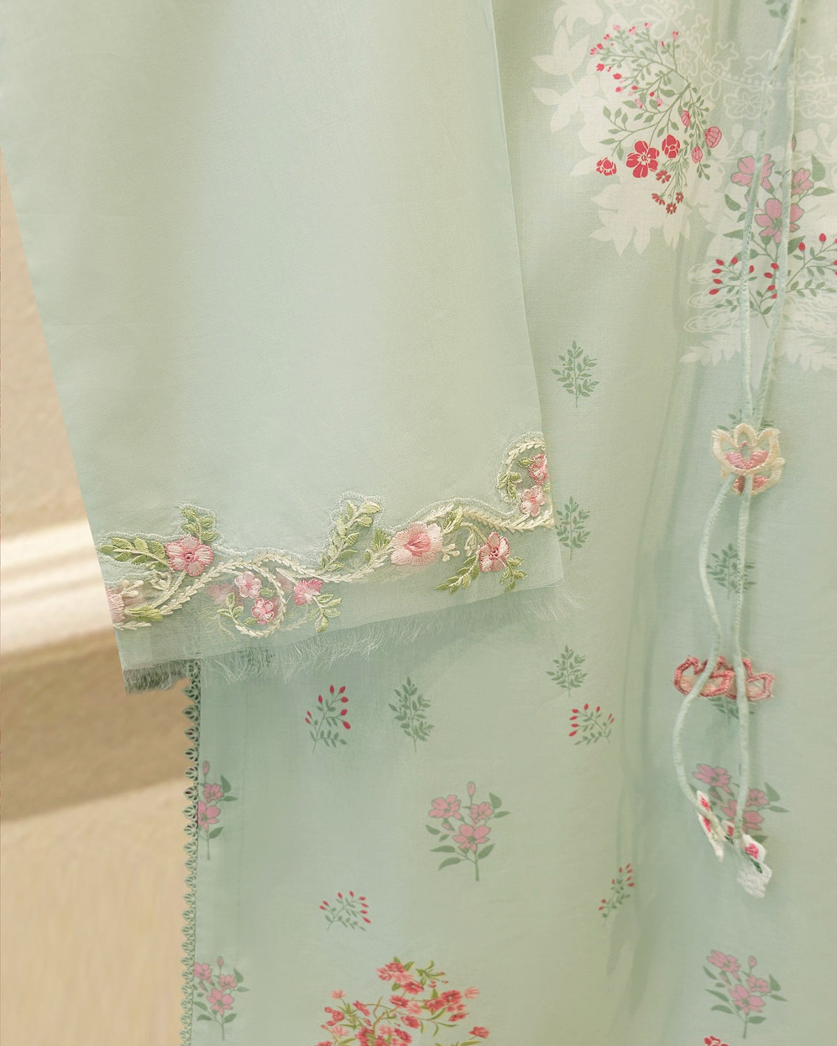2 Piece - Digital Printed Cambric Suit S115729