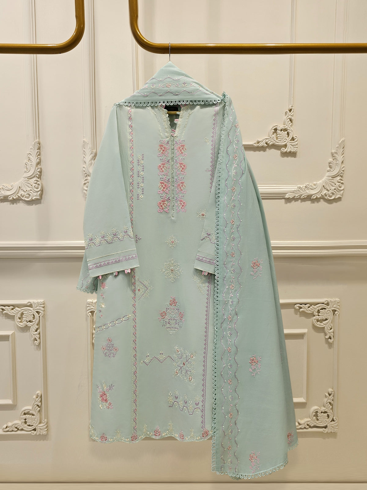2 Piece - Embroidered Lawn Suit S111898