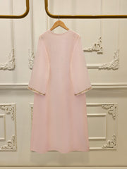 3 Piece - Pure Embroidered Cotton Net Suit S111943