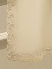 3 Piece - Pure Organza Embroidered Suit S111963