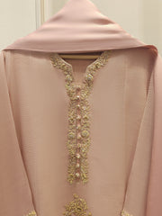 3 Piece - Pure Embroidered Cotton Net Suit S111980
